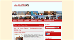 Desktop Screenshot of diejuniors.com